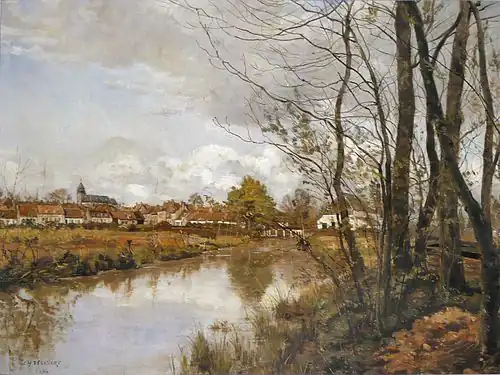 Saint-Nicolas, le moulin Gheerbrant de Charles Desavary.