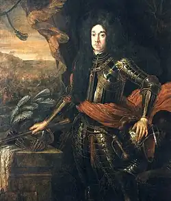 Charles-Eugène (1633 † 1681), demi-frère du précédent, 2e duc d'Arenberg et du Saint-Empire, 8e duc d'Aerschot, chevalier de la Toison d'or (1678, brevet no&nbsp;517).