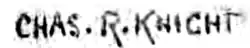 signature de Charles R. Knight
