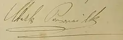 signature de Charles Ponsonailhe