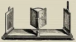 Le stéréoscope de Charles Wheatstone.