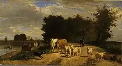 Le Retour à la ferme, œuvre non sourcée.[réf.&nbsp;nécessaire]