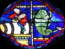 Vitrail sud de la cathédrale de Chartres