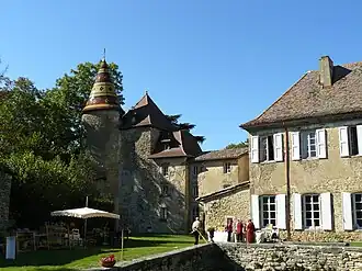 Château de Vallin à Saint-Victor-de-Cessieu
