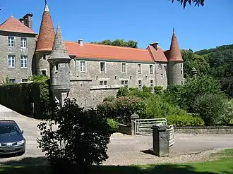 Château de Bournel (Doubs).