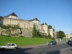 Le rempart sud-ouest.