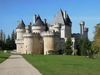 Le château en 2011.