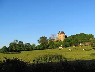Le château, face ouest.