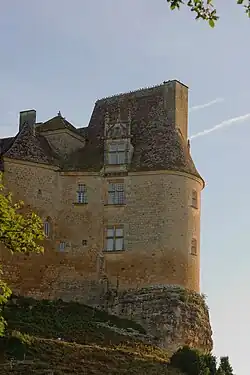Château de Bannes, détail.