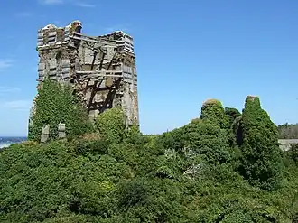 Ruines du château de Trémazan.