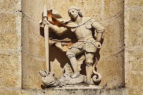 Saint-Gorges terrassant le dragon (IGPC 1993).