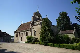 Chevet de l'église.