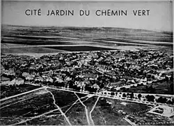 Les débuts du quartier derrière le Boulevard Pommery.