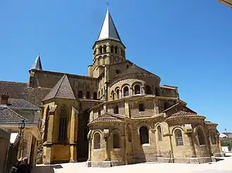 Le chevet de la basilique.