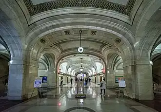 Le hall d'entrée.