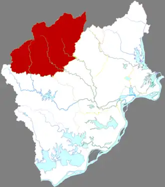 Localisation de Yuèxī Xiàn