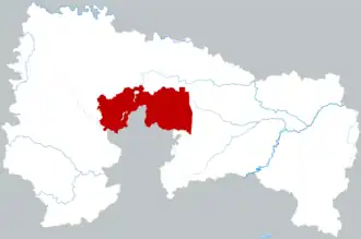 Localisation de Lóng'ān Qū