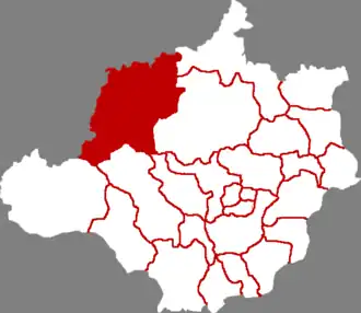 Localisation de Láiyuán Xiàn