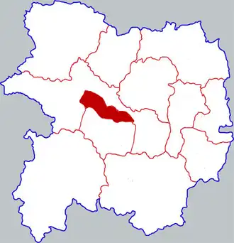 Localisation de Jīntái Qū