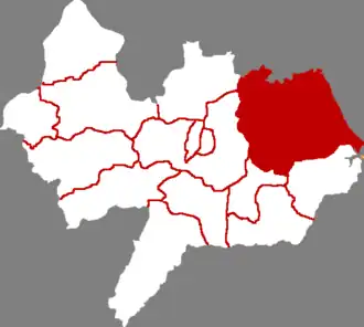 Localisation de Huánghuá