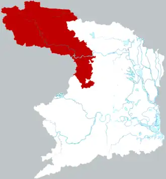 Localisation de Shímén Xiàn