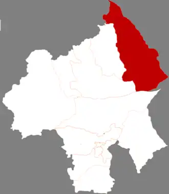 Localisation de Ālǔkē'ěrqìn Qí