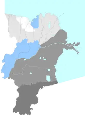 Localisation de Lìjīn Xiàn