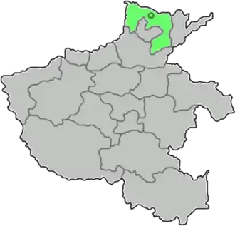 Localisation de Anyang