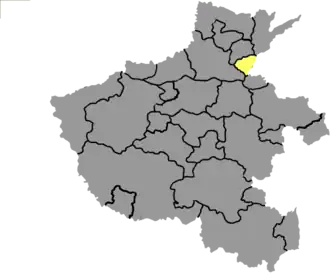 Localisation de Chángyuán Xiàn