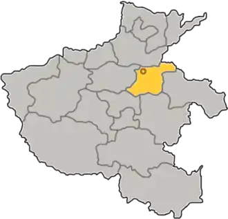 Localisation de Heze