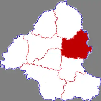 Localisation de Jùyě Xiàn