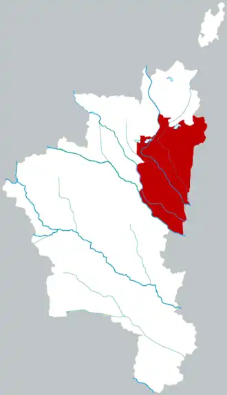 Localisation de Lièshān Qū