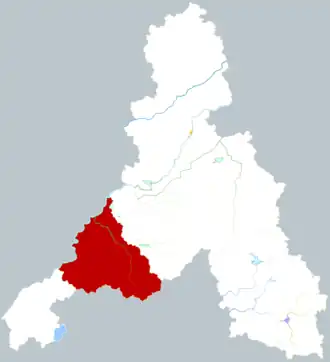 Localisation de Chángqīng Qū