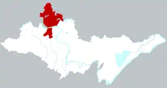 Localisation de Jīngzhōu Qū