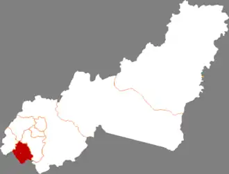 Localisation de Líshù Qū