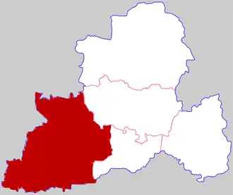 Localisation de Wǔyáng Xiàn