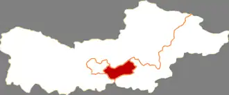 Localisation de Xīnxīng Qū