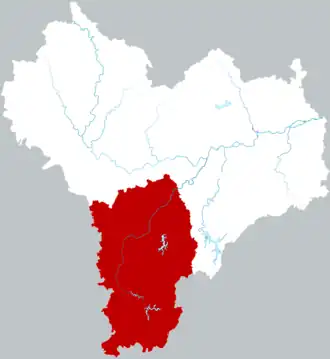 Localisation de Jiāngshān