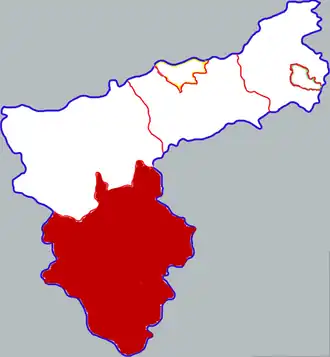 Localisation de Lúshì Xiàn