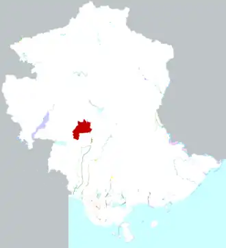 Localisation de Lùběi Qū