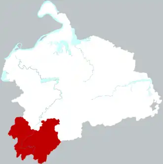 Localisation de Tōngchéng Xiàn