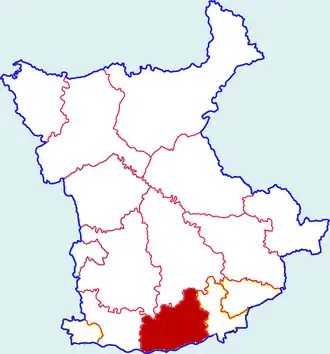 Localisation de Xīngpíng