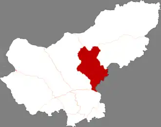 Localisation de Xīlínhàotè