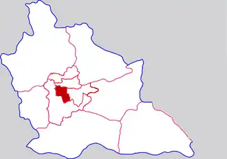 Localisation de Wèibīn Qū