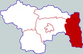 Localisation de Yānlíng Xiàn