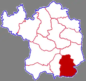 Localisation de Huánglóng Xiàn