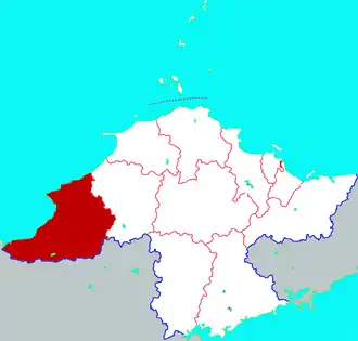 Localisation de Láizhōu