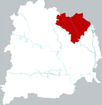 Localisation de Yuǎn'ān Xiàn