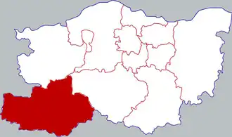 Localisation de Dēngfēng