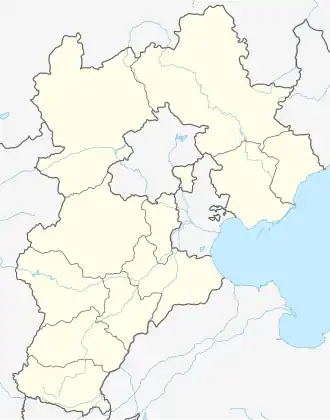 voir sur la carte du Hebei